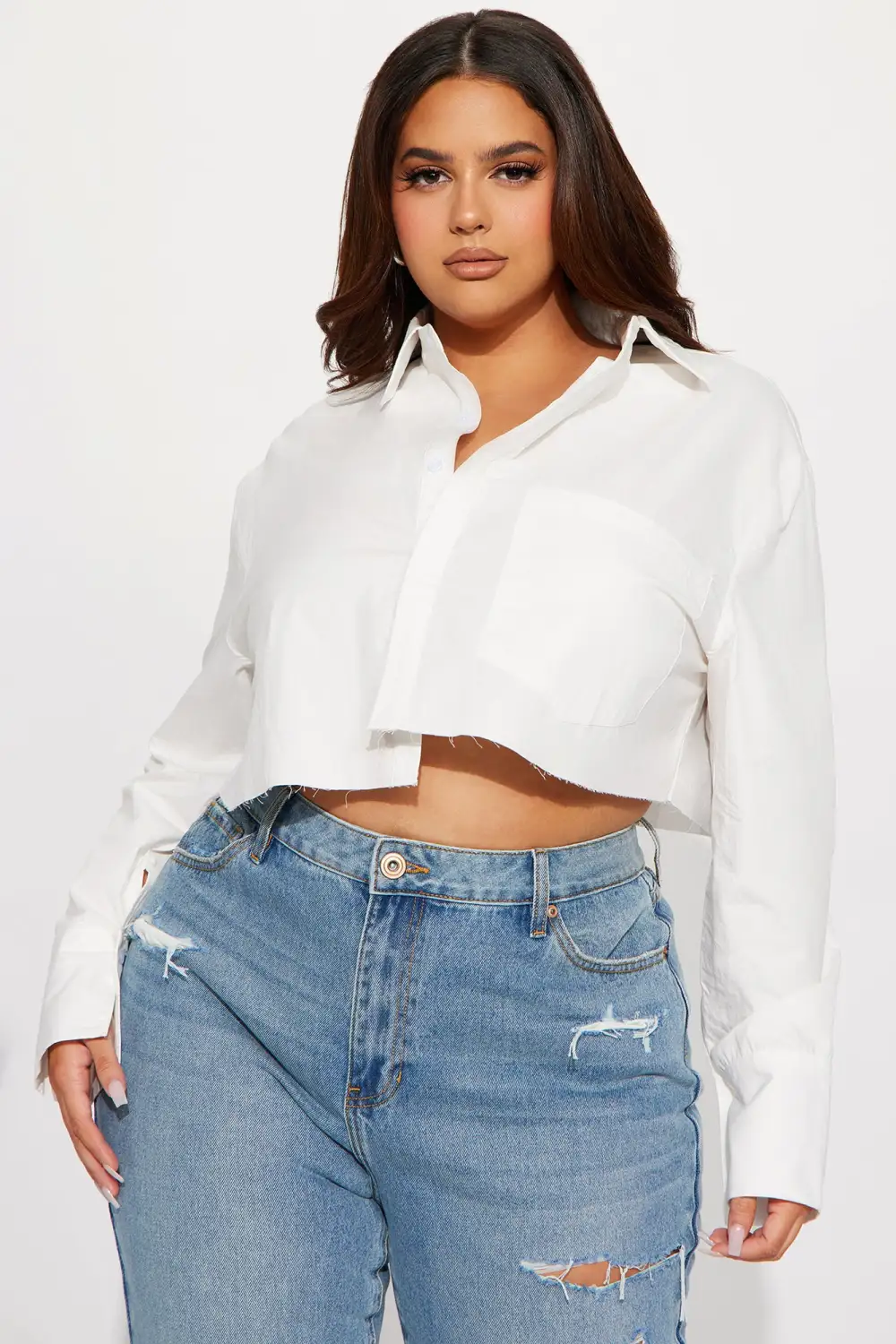 It's A Must Poplin Shirt - White