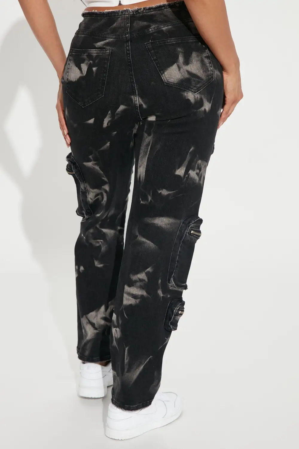 Main Mystery Stretch Cargo Jean - Black