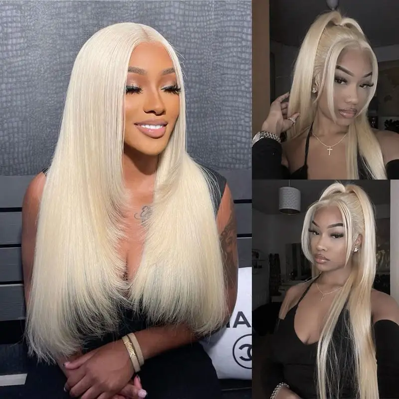 Flash Sale | bigekane Recommend #613 Blonde Straight 5x5/13x6 Upgraded Full Lace Wig No Code Needed