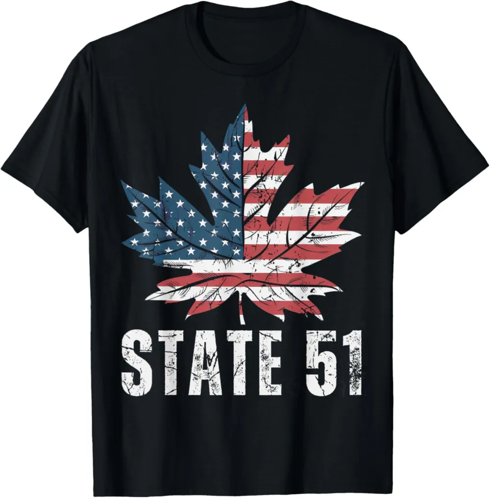 Canada USA State 51st Area 51 T-Shirt