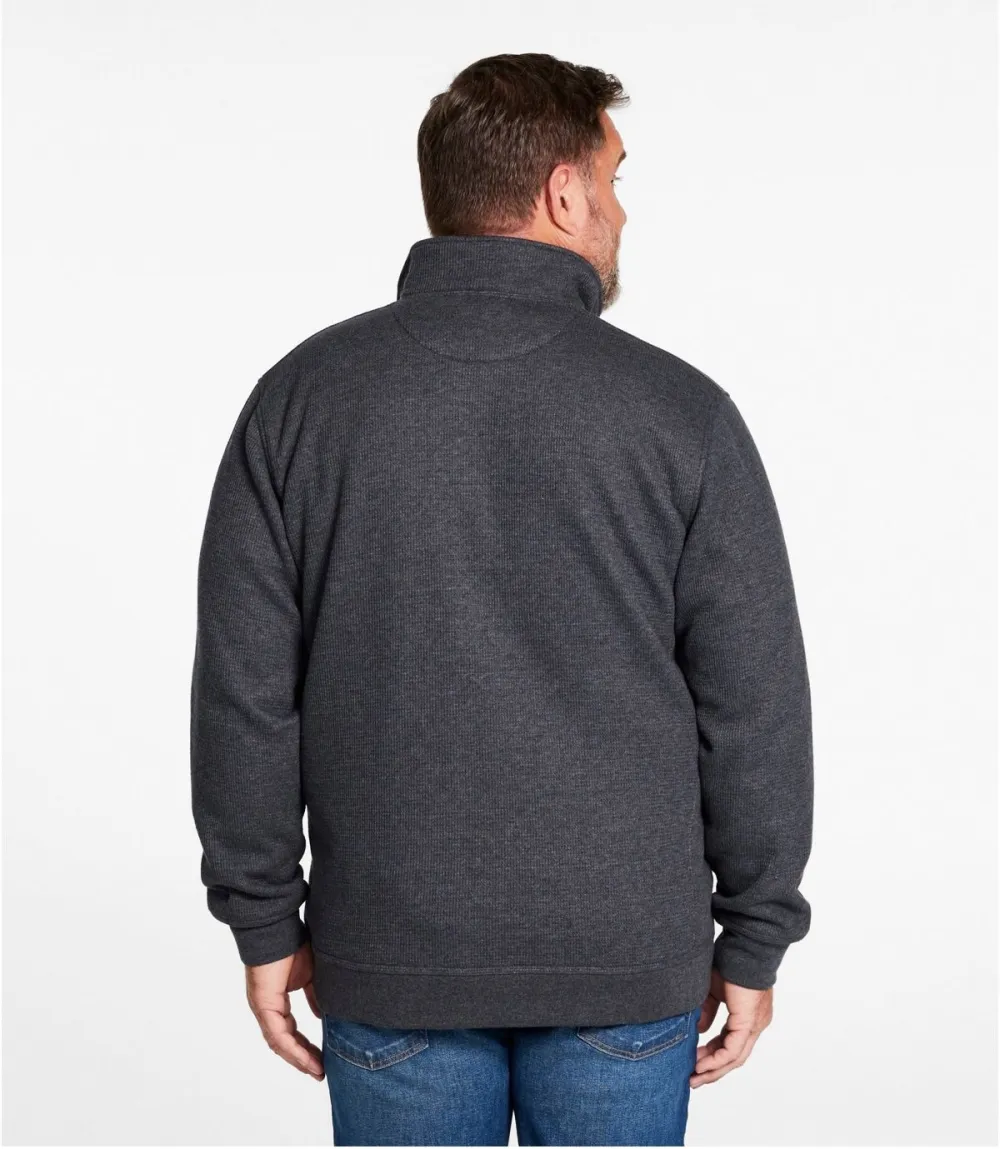 Men's Katahdin Iron Works Bonded Waffle Fleece, Mockneck