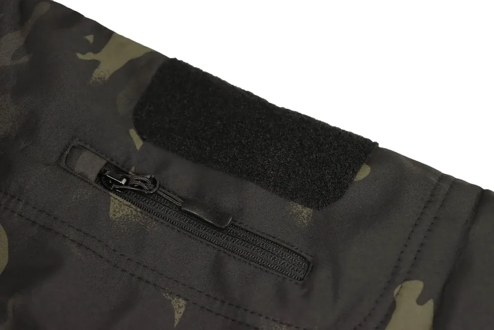 Men's Tactical Softshell Jacket Waterproof Fleece Hooded Hunting Coat