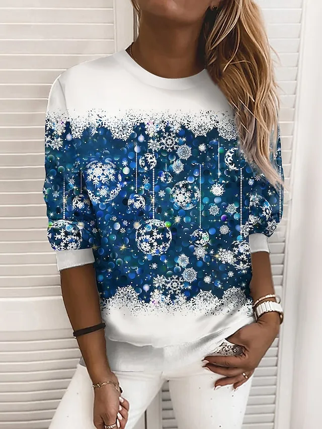 Women's Sweatshirt Pullover Stripes Print Casual Sports 3D Print Active Streetwear Hoodies Sweatshirts  Green Blue Purple