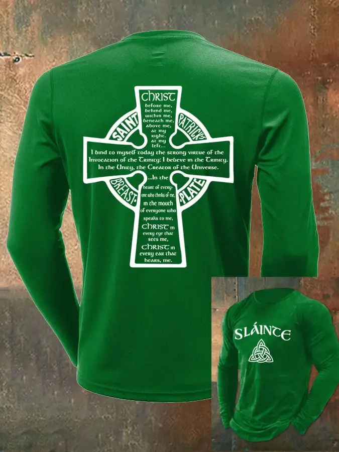 Men's St. Patrick's Day Health Print T-shirt