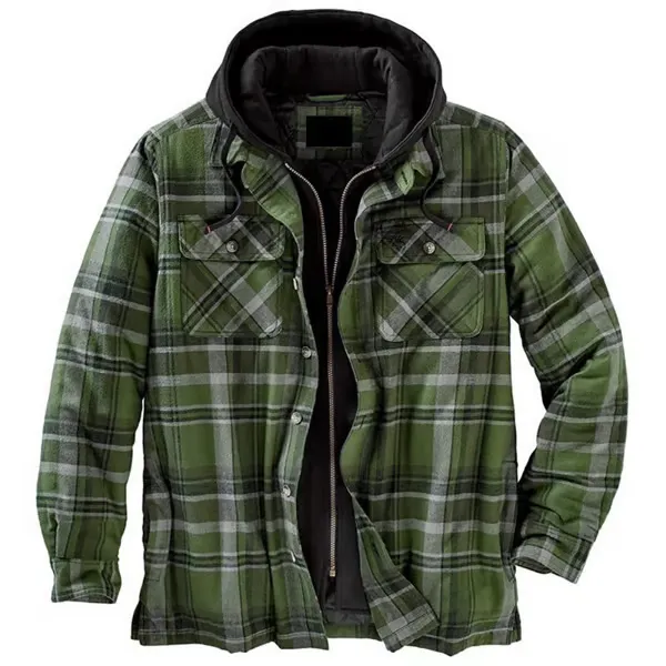 Men's Fleece Shirt Jacket
