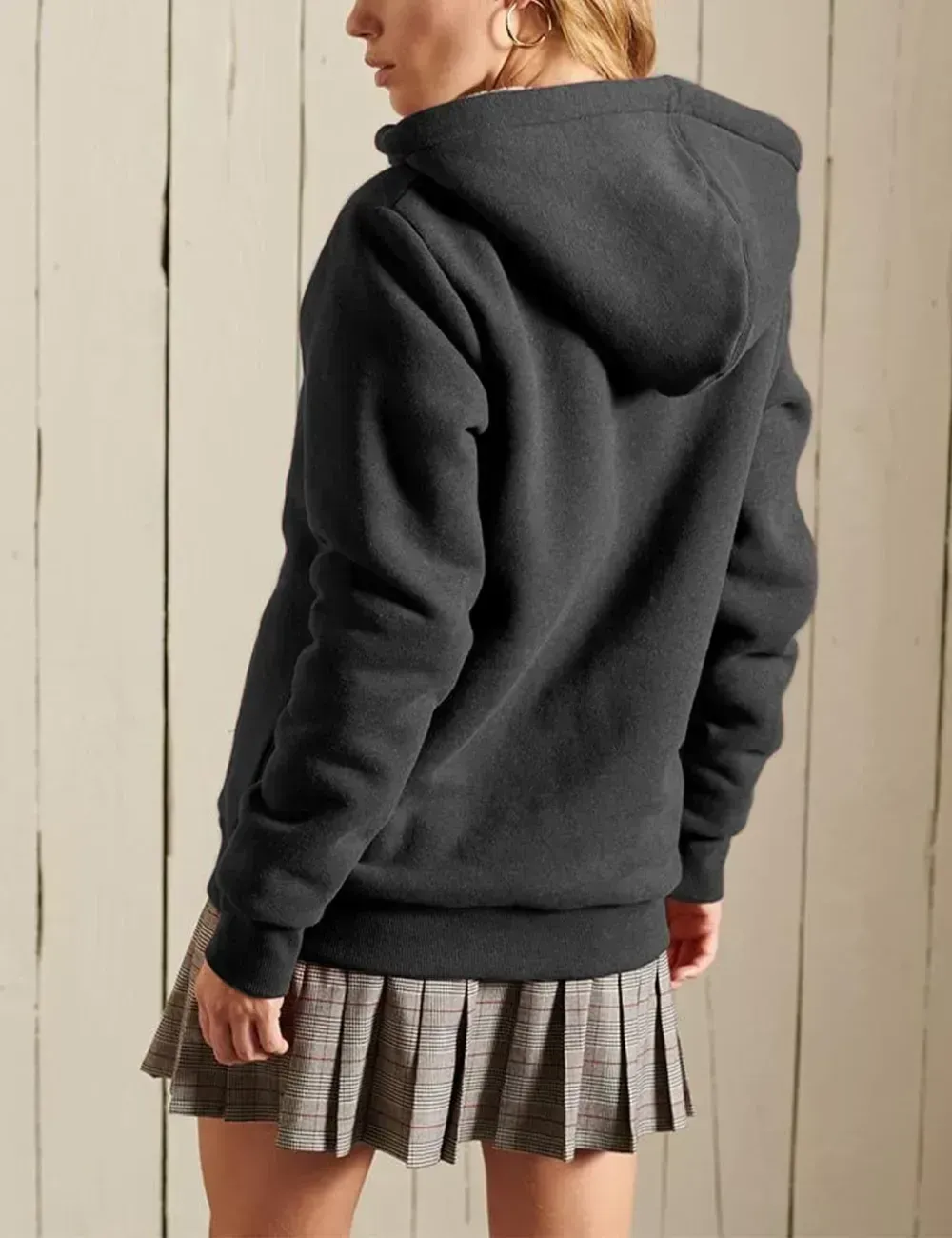 Women's Winter Hoodies Pullover Sherpa Fleece Warm Heavyweight Sweatshirt