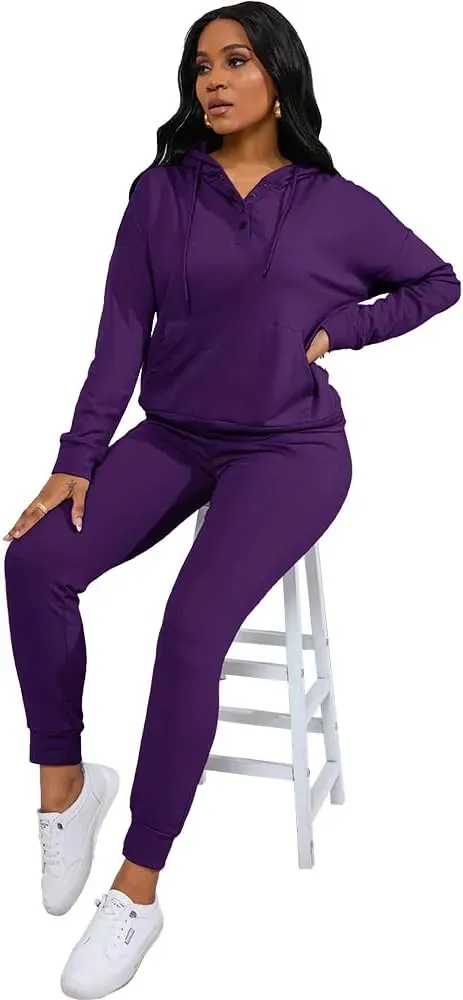Two Piece Outfits For Women Jogging Suits Casual Sweatsuits Jogger