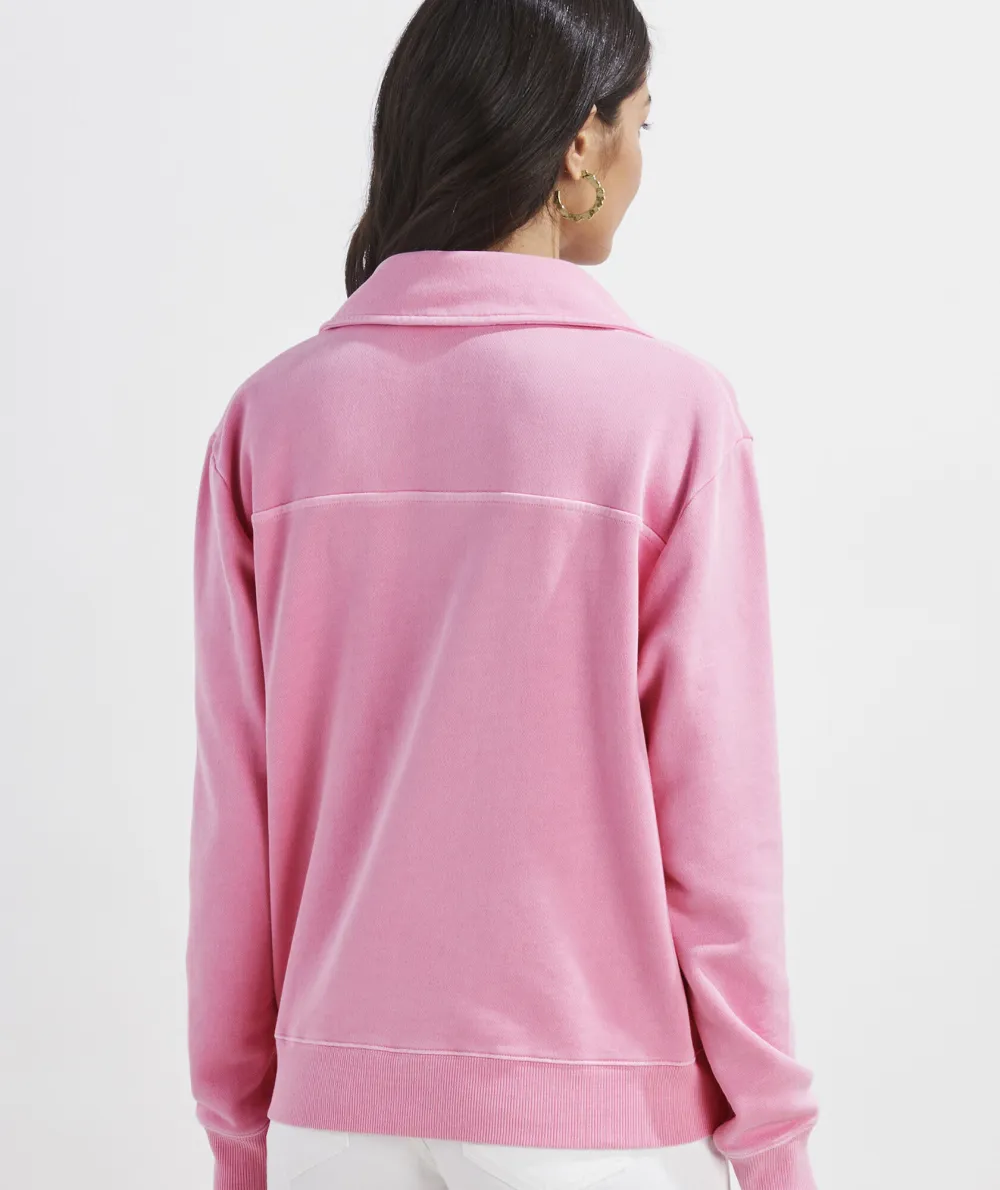 Polo Popover Sweatshirt