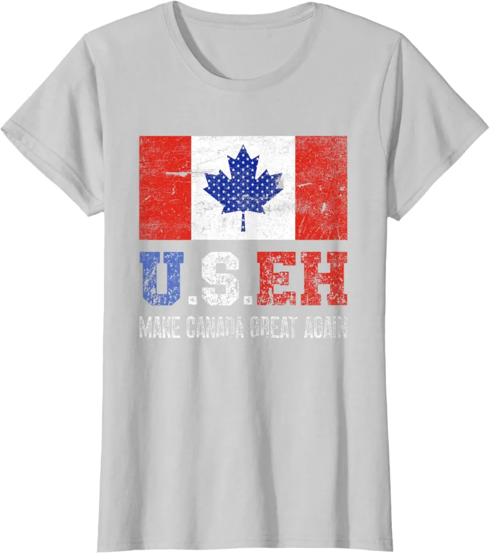 Canada 51st State, Make Canada Great Again, American, U.S.EH T-Shirt