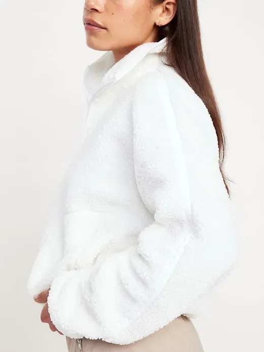 Quarter Zip Turtleneck Pullover