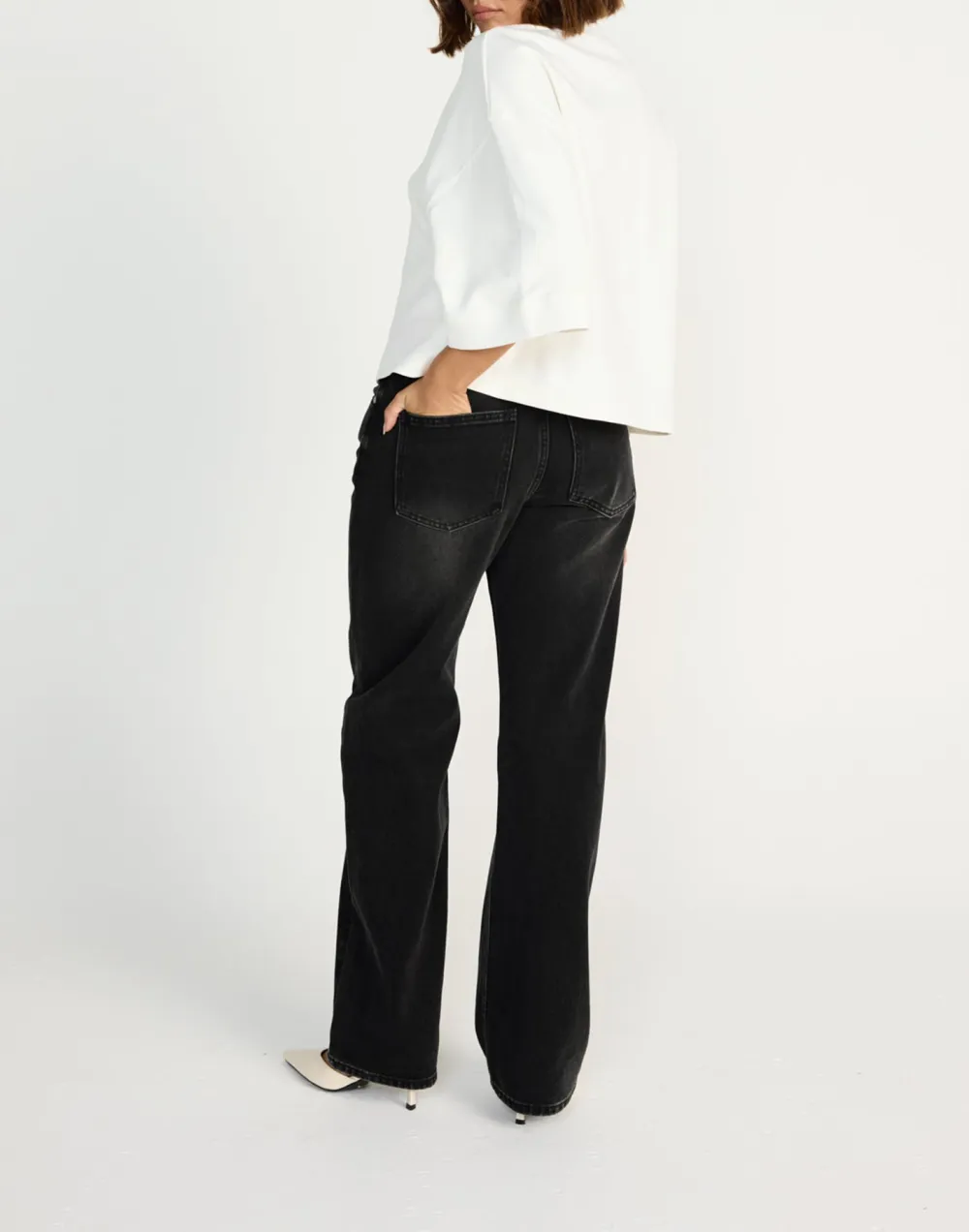 Lazy Style Cropped T-Shirt