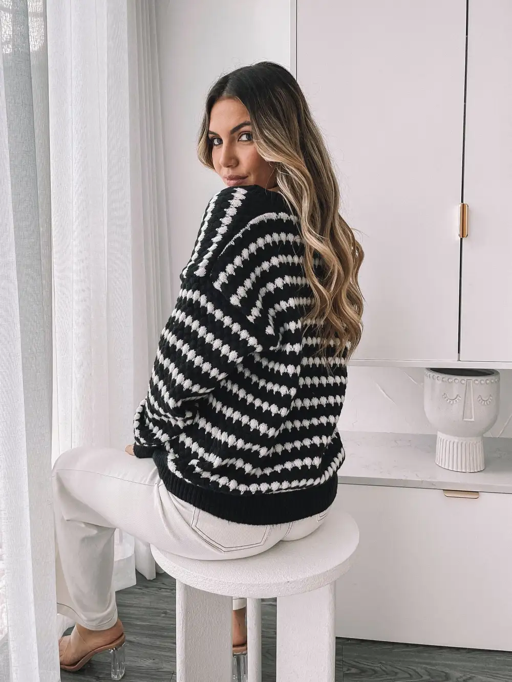 Evander Cardigan - Black Multi