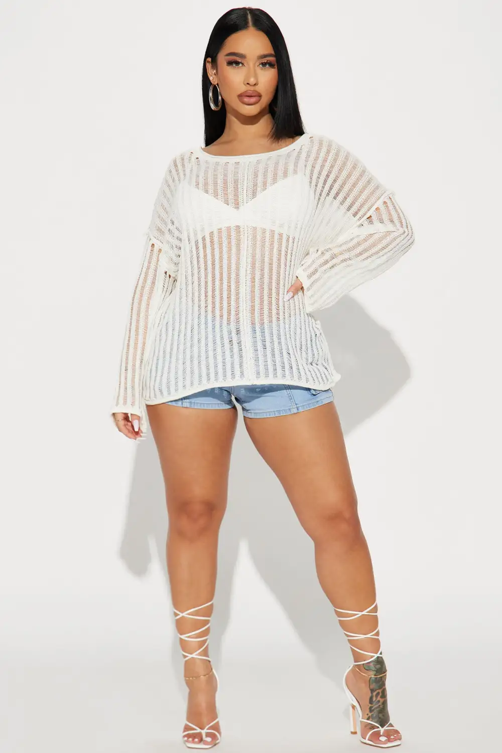 Touch The Sky Sweater - Off White