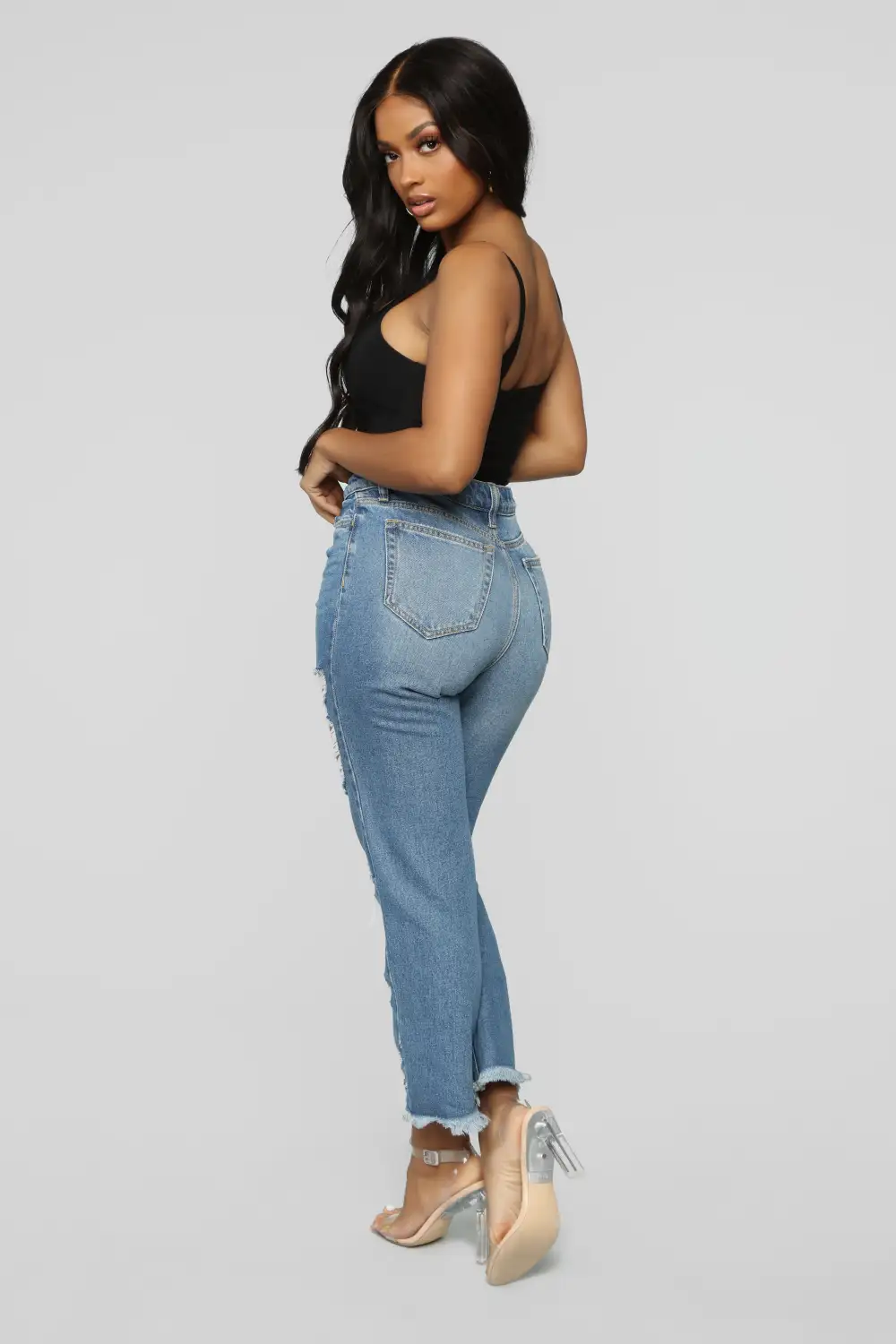 Until The End Bodysuit - Black