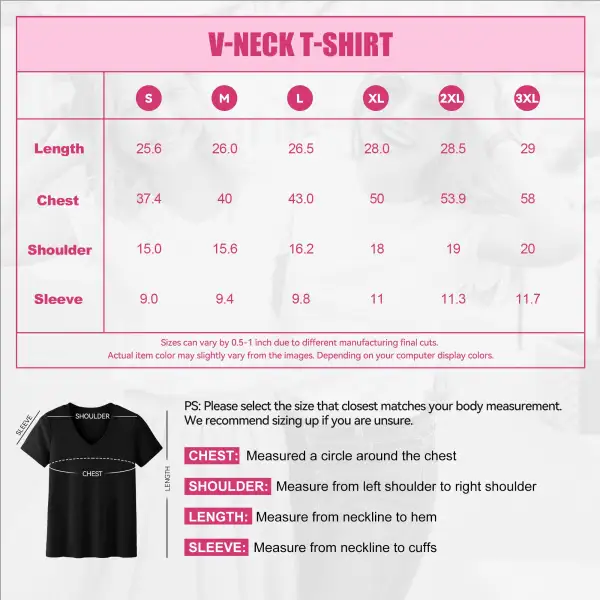 Womens 10 Pack T-Shirts Basic Short Sleeve V Neck Tops - Plus Size Fashion Loose Fit Lightweight Casual Summer Clothes Lady Comfort