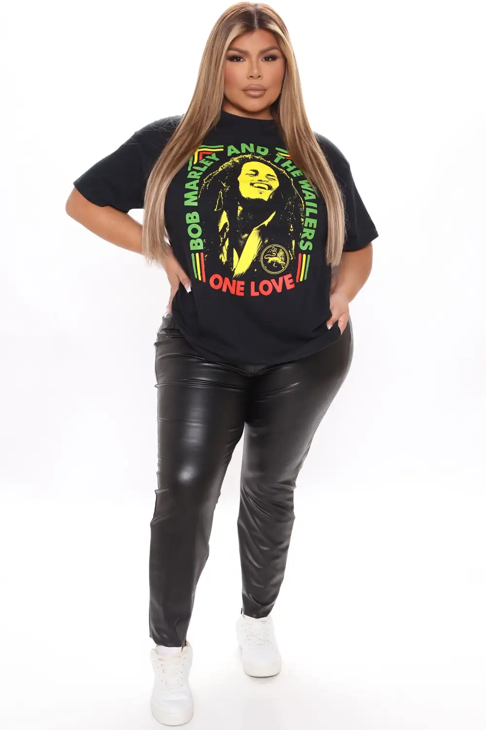 Bob Marley And The Wailers Top - Black