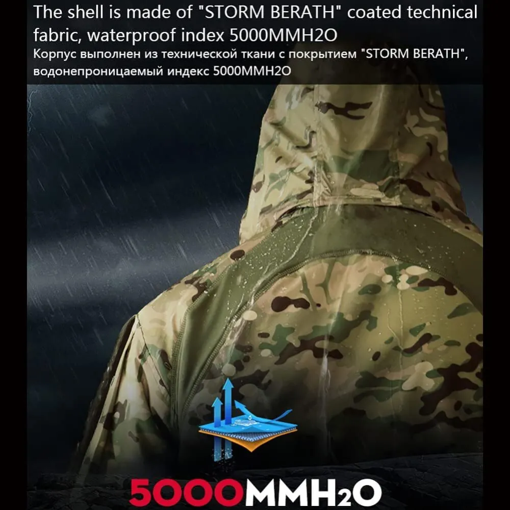 Men's Winter Tactical Jacket Lightweight Fleece lined Insulated Midlayer Hunting Military Softshell uniform