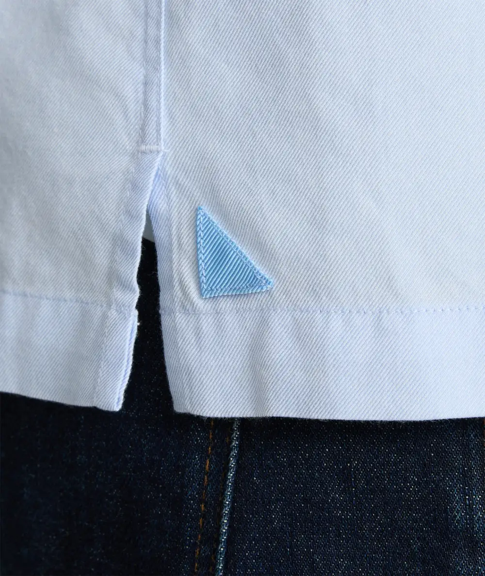 Cotton-Blend Short-Sleeve Hughes Shirt