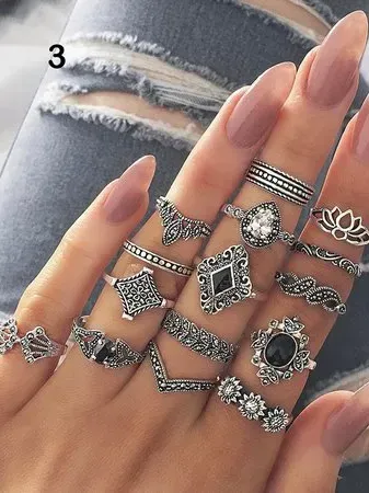 Women Vintage Ring Sets(⚡Clearance Sale)