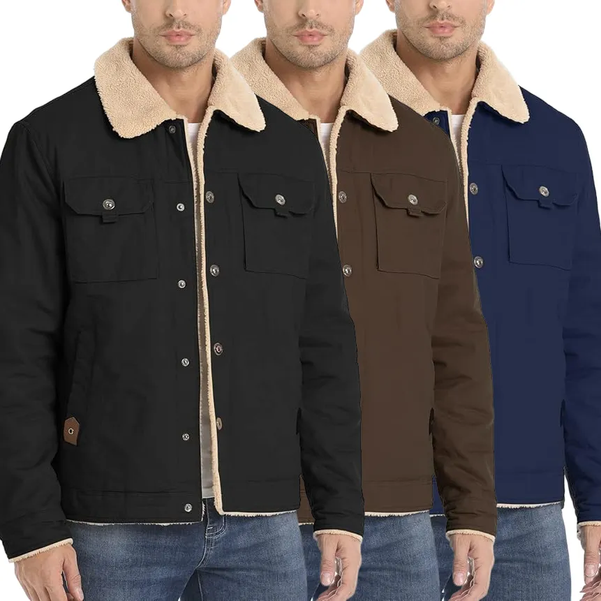 Men's Sherpa Trucker Jacket