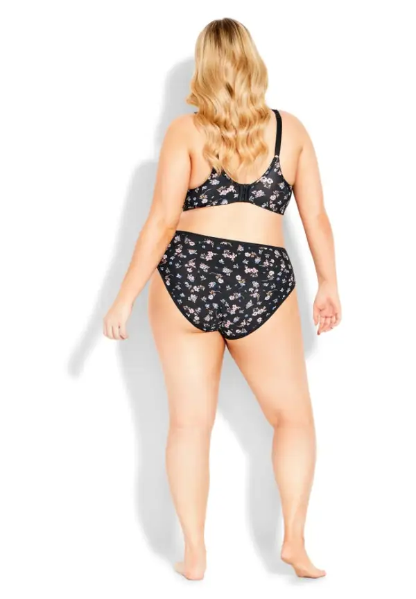 Microfiber Hi Cut Brief