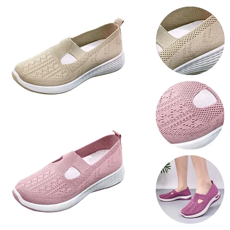 🔥Last Day 75% OFF -Women's Woven Orthopedic Breathable Soft Sole Shoes