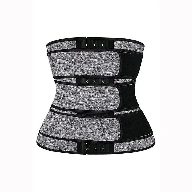Body Shaper Sweat Waist Trimmer Sauna Belt Sports Neoprene Yoga Gym Workout Pilates Adjustable Durable Weight Loss Tummy Fat Burner Hot Sweat For Women