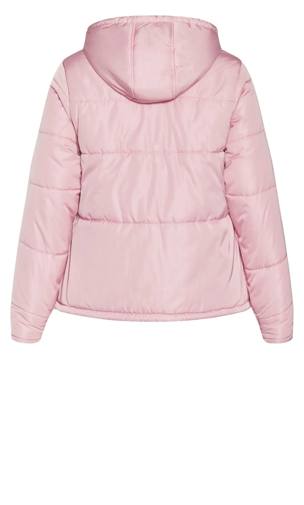 Evans Pink Puffer Coat