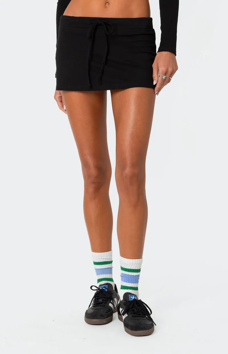 Edikted Bayside Slitted Micro Skort