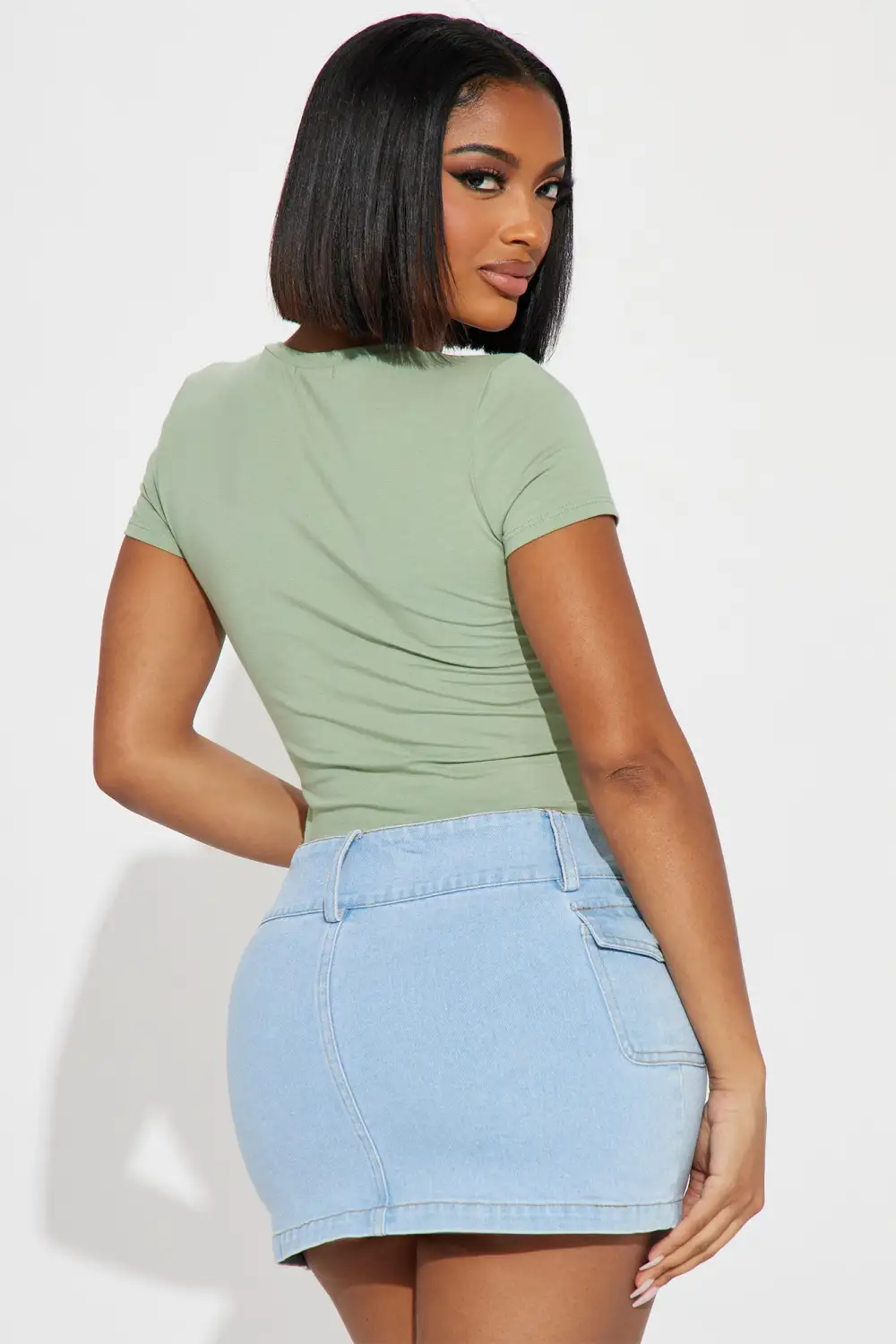 Trust The Energy Bodysuit - Sage