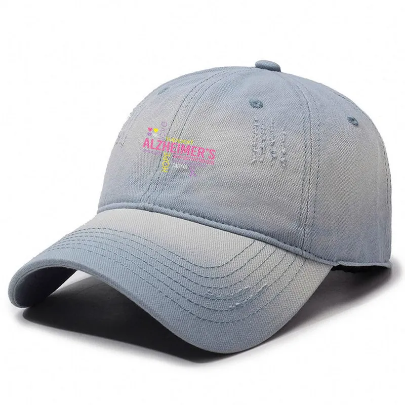 Love Support Alzheimer'S Strength Hope Awareness Save Memories Cure Baseball Cap