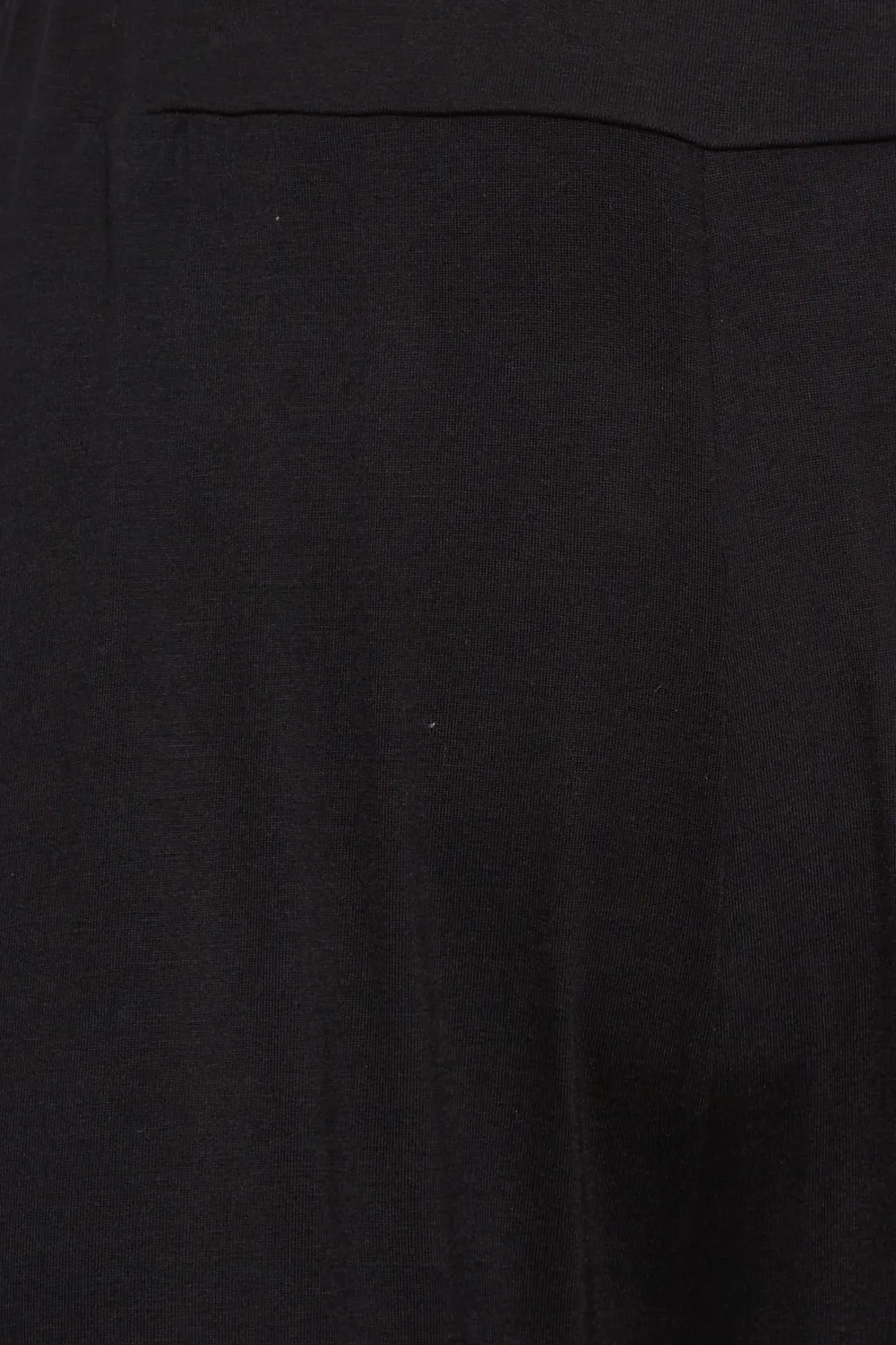 YOURS Curve Black Leopard Print Wide Leg Trousers