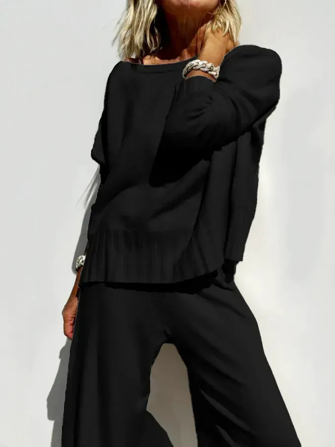 Casual Sweater Suit (Other colors are sold out and being restocked)