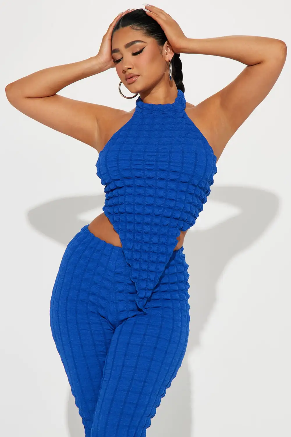 Bailey Bubble Pant Set - Royal