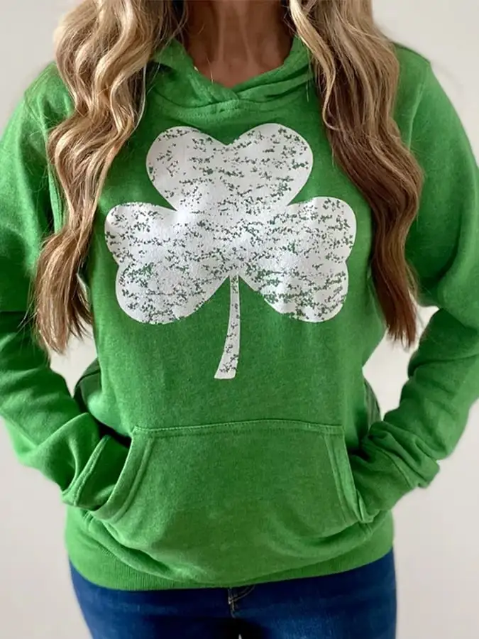 Women's St. Patrick's Day Shamrock Sweatshirt