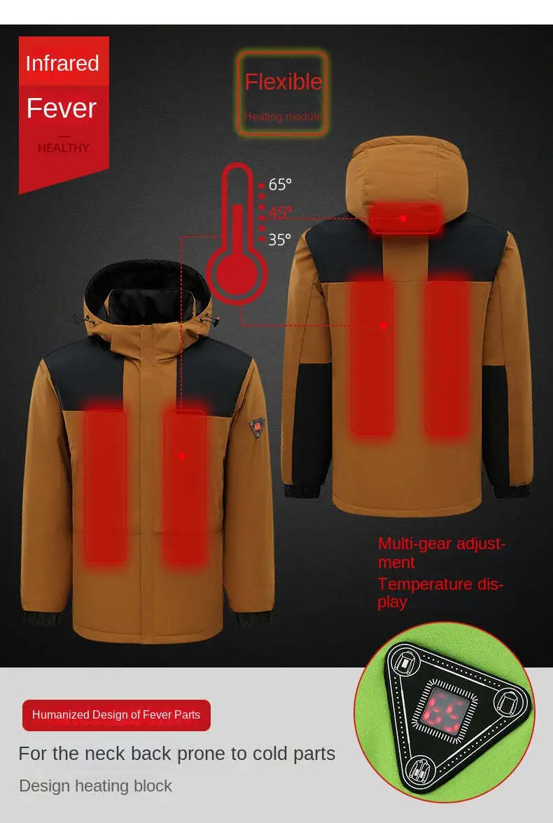 USB Smart Heating Jacket