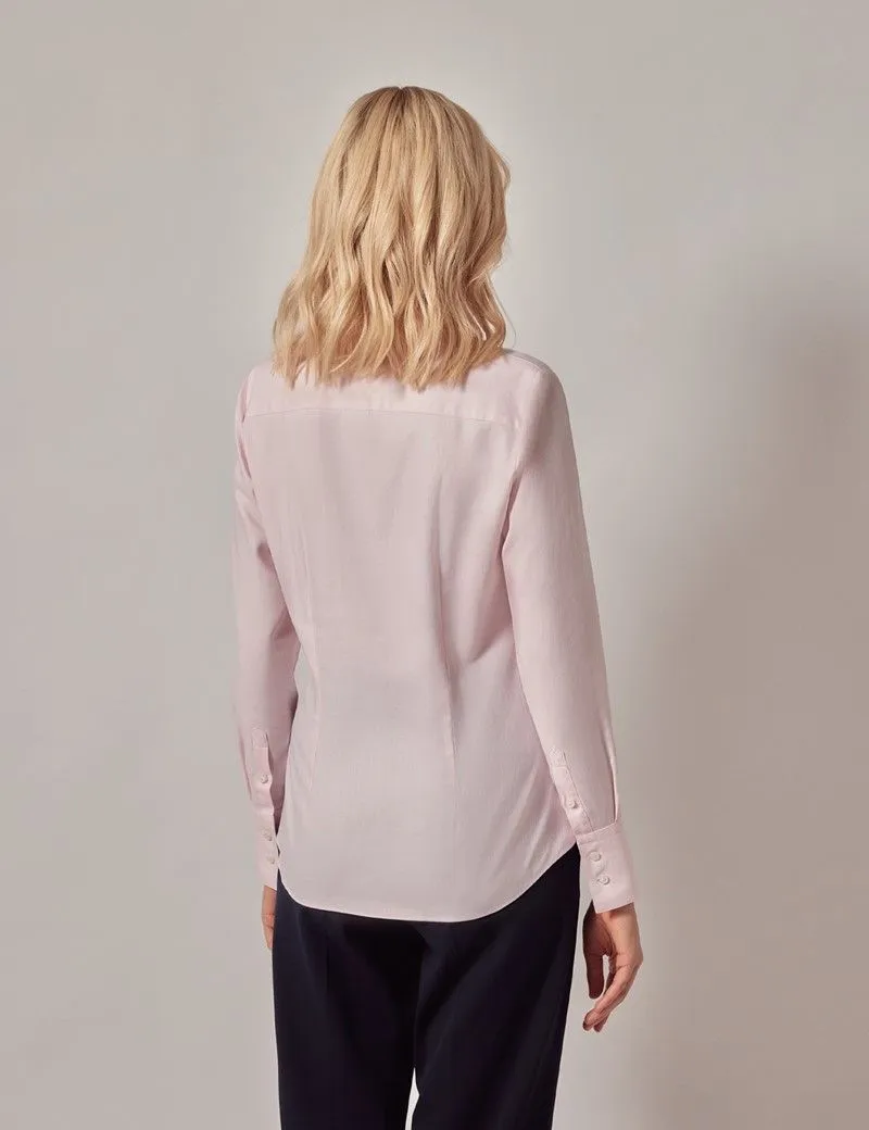 Twill Cotton Fitted Shirt