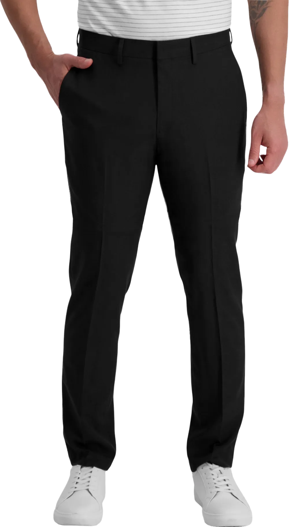 Haggar Smart Wash&reg; Repreve&reg; Slim Fit Flat Front Suit Pant