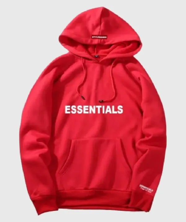 Oversized Hoodie Red