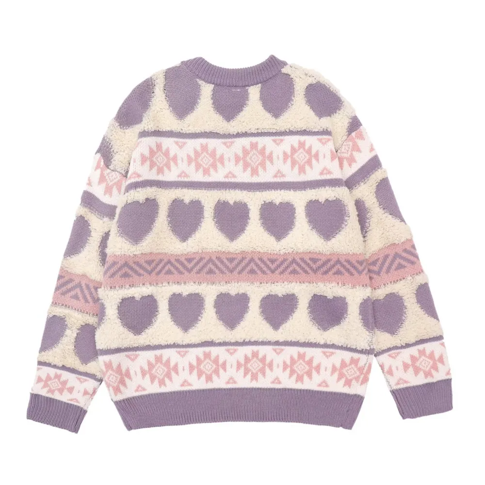 Retro Loose Thickened Sweater