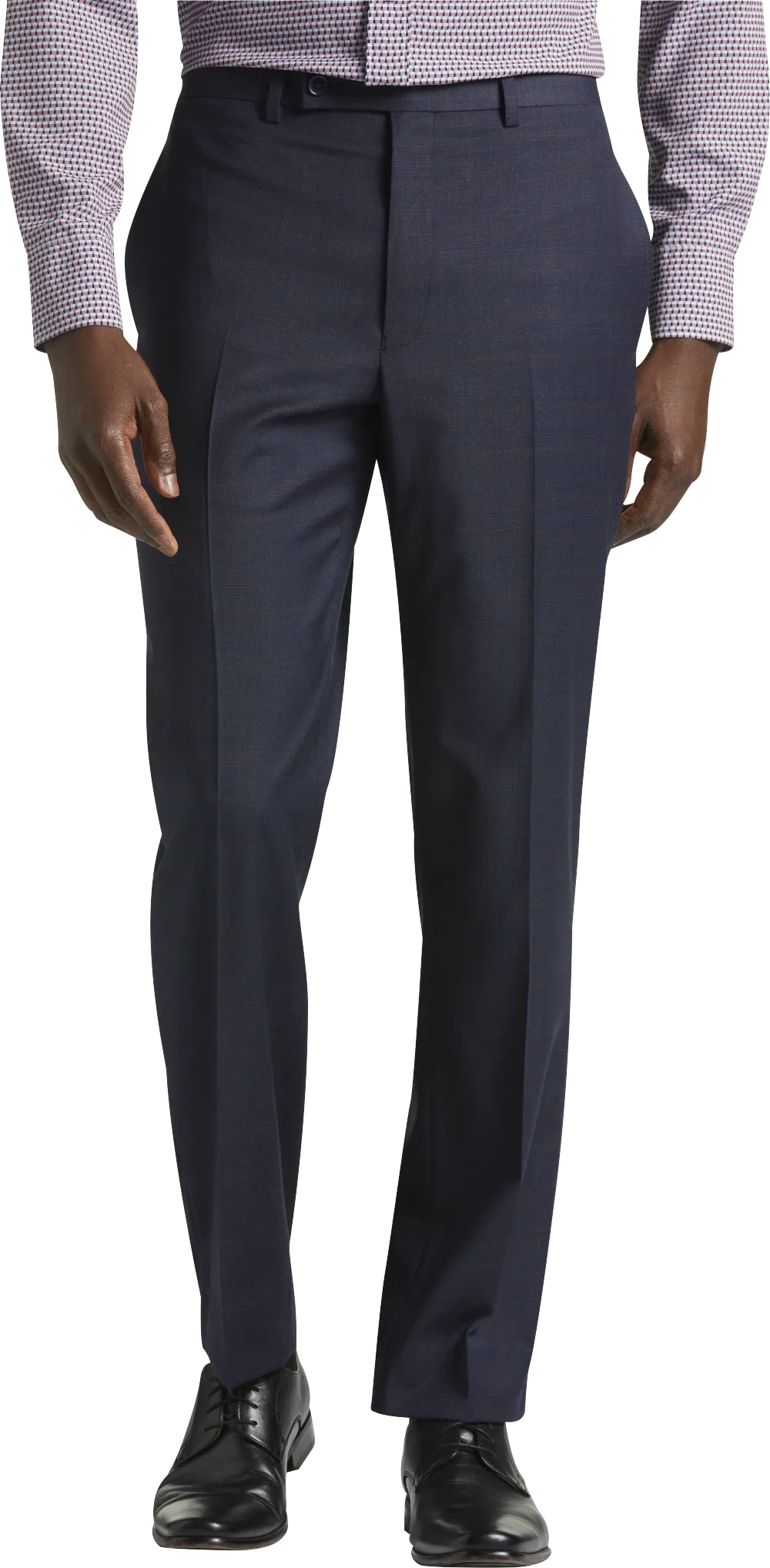 Michael Strahan Classic Fit Wool Blend Suit Pants
