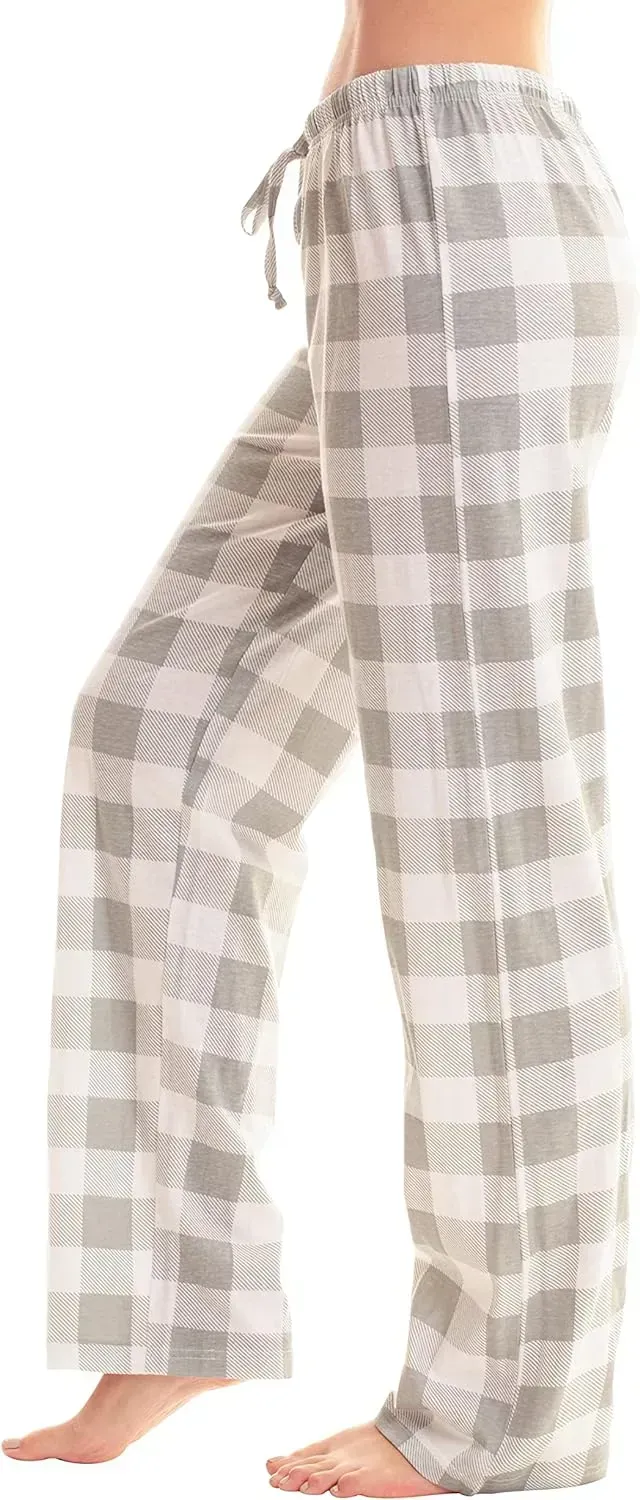 Women Pajama Pants Sleepwear Buffalo Plaid Pajamas
