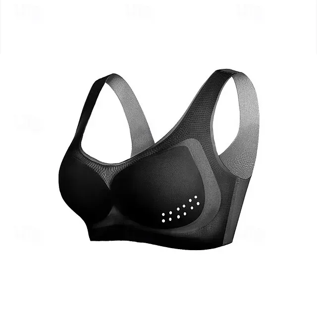 Sports Bra Hollow Mesh Back Sports Bra Fitness Yoga Vest Shockproof Yoga Bra Without Steel Ring