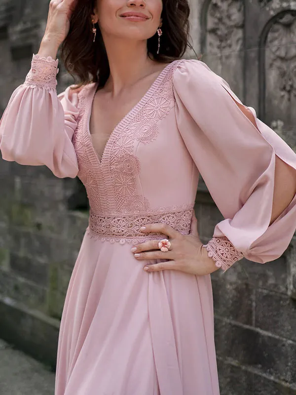 Sexy Side Slit Women's Dress