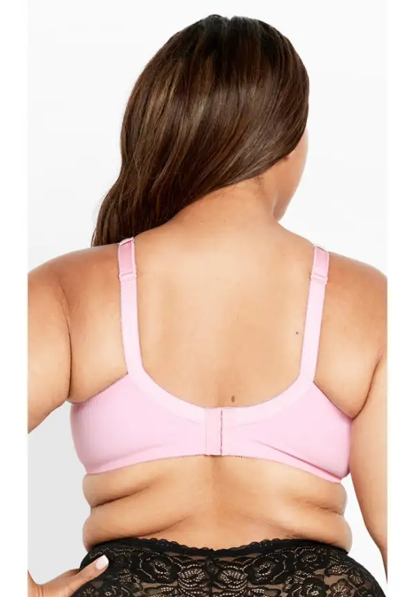 Embroidered Full Support Underwire Bra