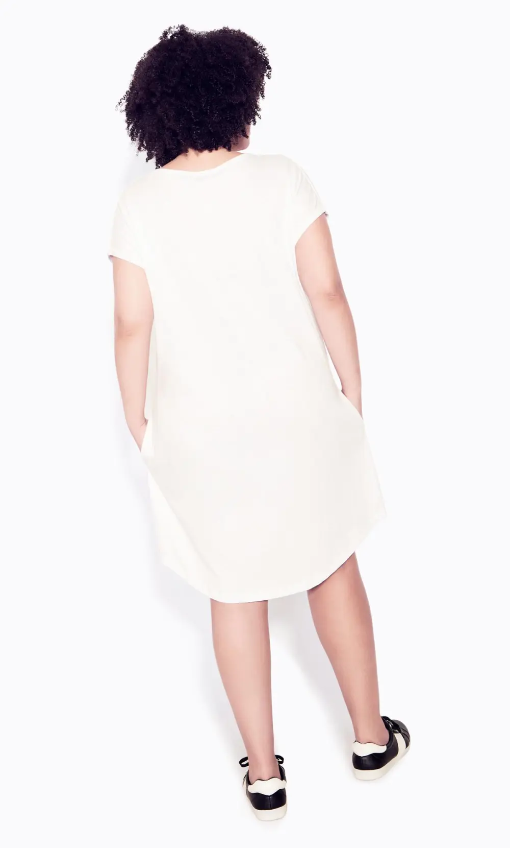 Evans White Summer Day Dress