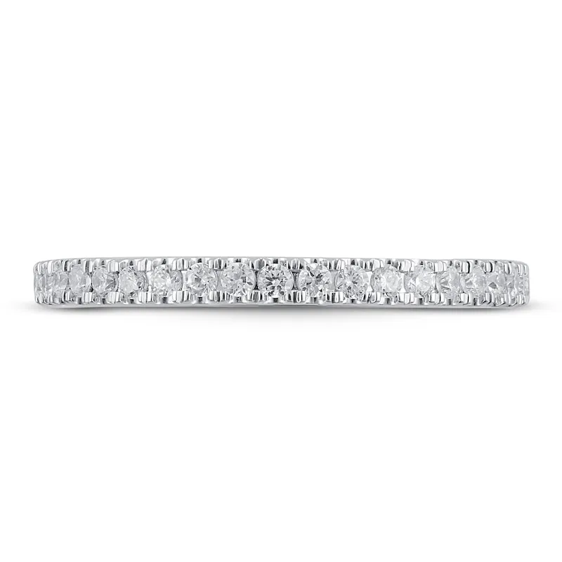 Lab-Created Diamonds by KAY Anniversary Band 1/4 ct tw 14K White Gold