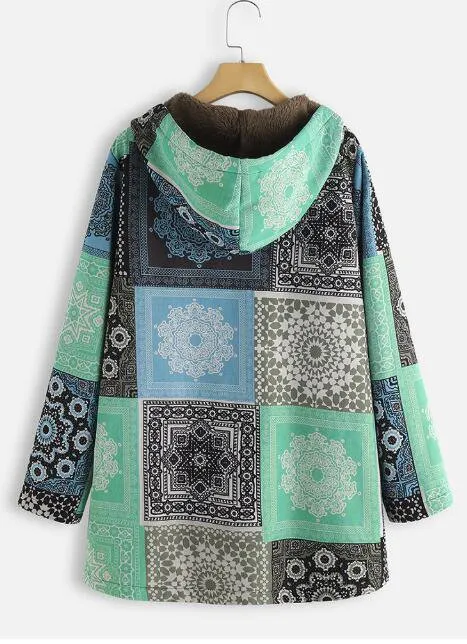 Casual Long Sleeve Hoodie Overcoat