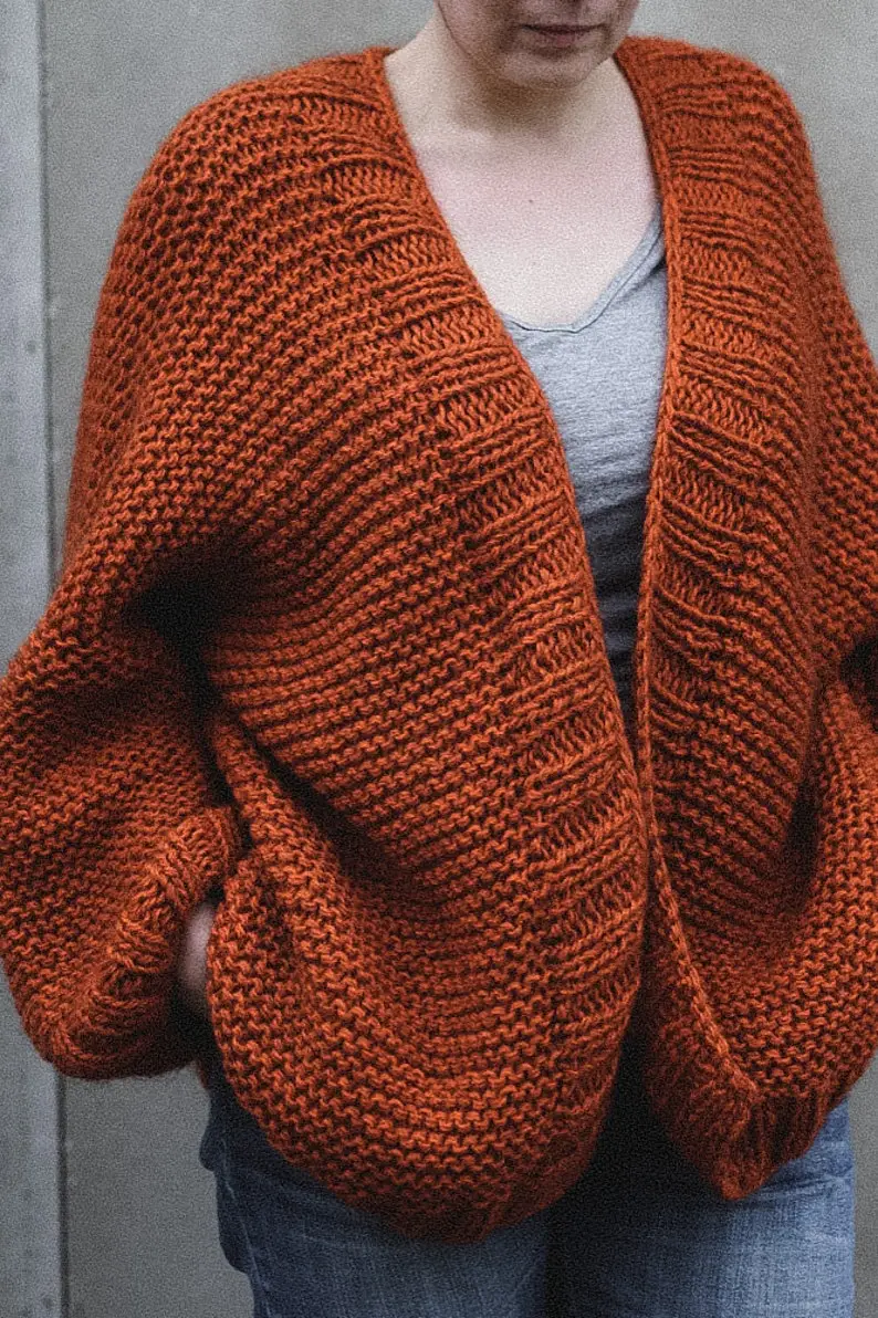 Sunset Cardigan Knitting Pattern