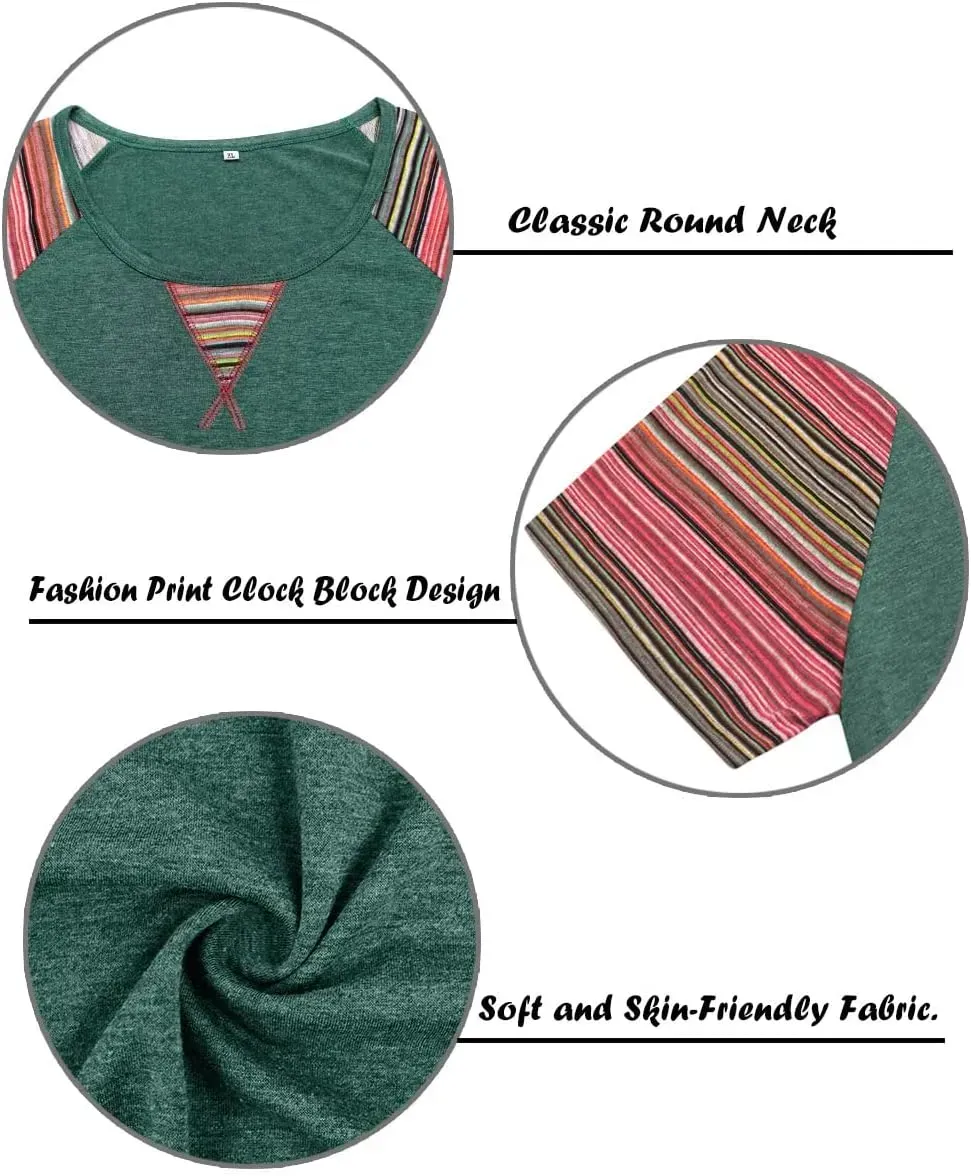 TIYOMI Plus Size T Shirt for Women Short Sleeve Tunic Cross Line Shirts Round Neck Tops Summer Blouse XL-5XL 14-28